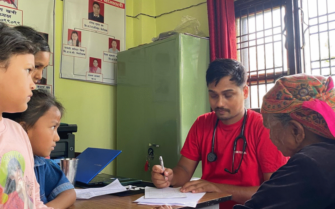 DFN Doctors Treat Mothers And Children at Local Health Camp